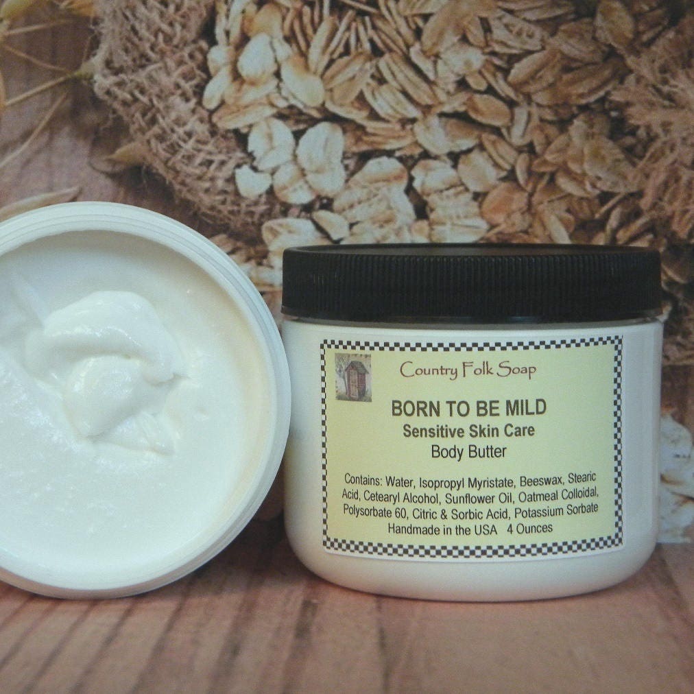 Oatmeal Lotion BORN to Be MILD Eczema Lotion Psoriasis Etsy