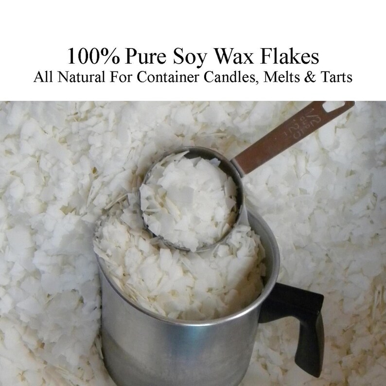 Candle Wax Soy Wax Flakes Pure Soy Wax All Natural Soy Wax Etsy Canada
