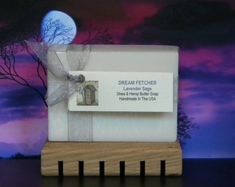 DREAM FETCHER Lavender Sage Scented Natural Handmade Soap