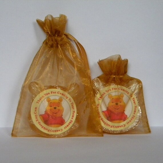 Winnie The Pooh Baby Shower Favors Birthday Party Soap Personalized