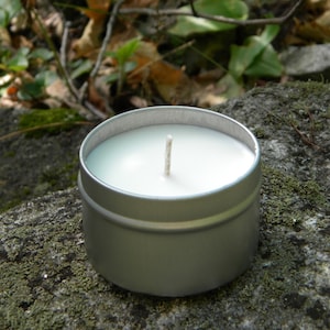 ANTI PESTA Citronella Bug Repellant Soy Candle Tin, Deet Free Candles, Essential Oil Candles
