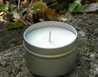 ANTI PESTA Citronella Bug Repellant Soy Candle Tin, Deet Free Candles, Essential Oil Candles