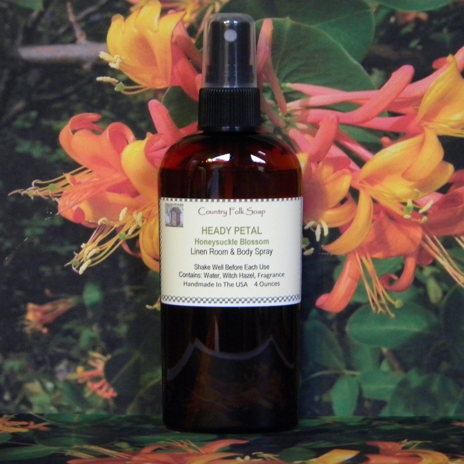 HEADY PETAL Honeysuckle Body Mist Spray For Women Honeysuckle Etsy