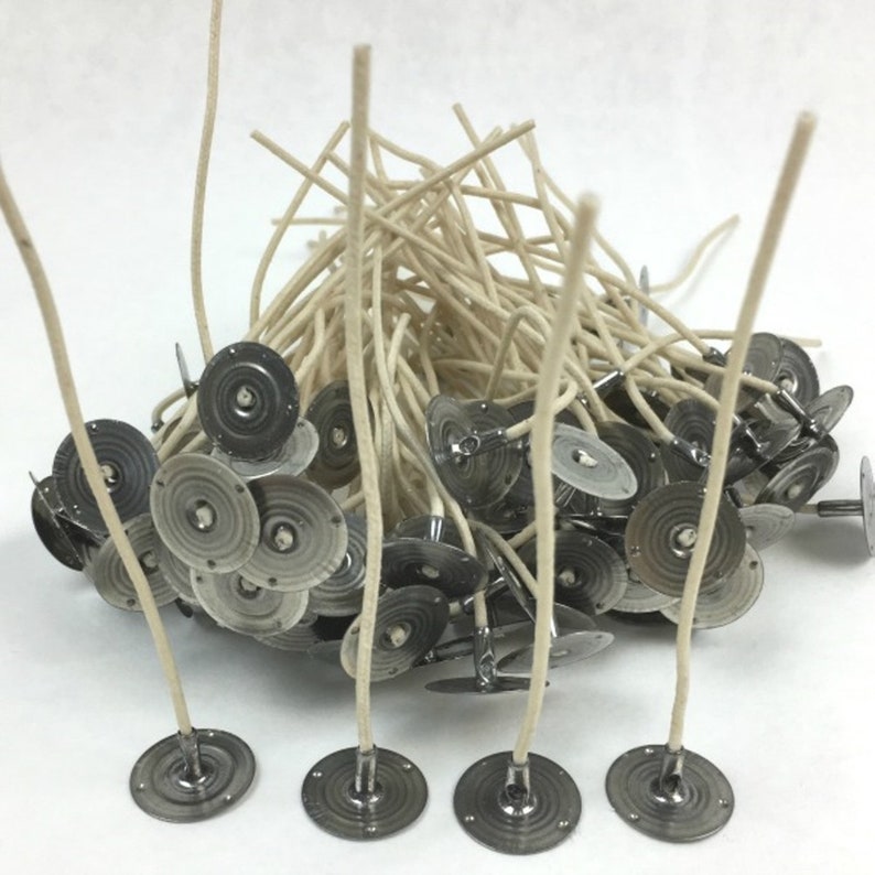 Mason Jar Wicks Candle Supplies Small Wicks Candle Wicks 50 Qty Pre