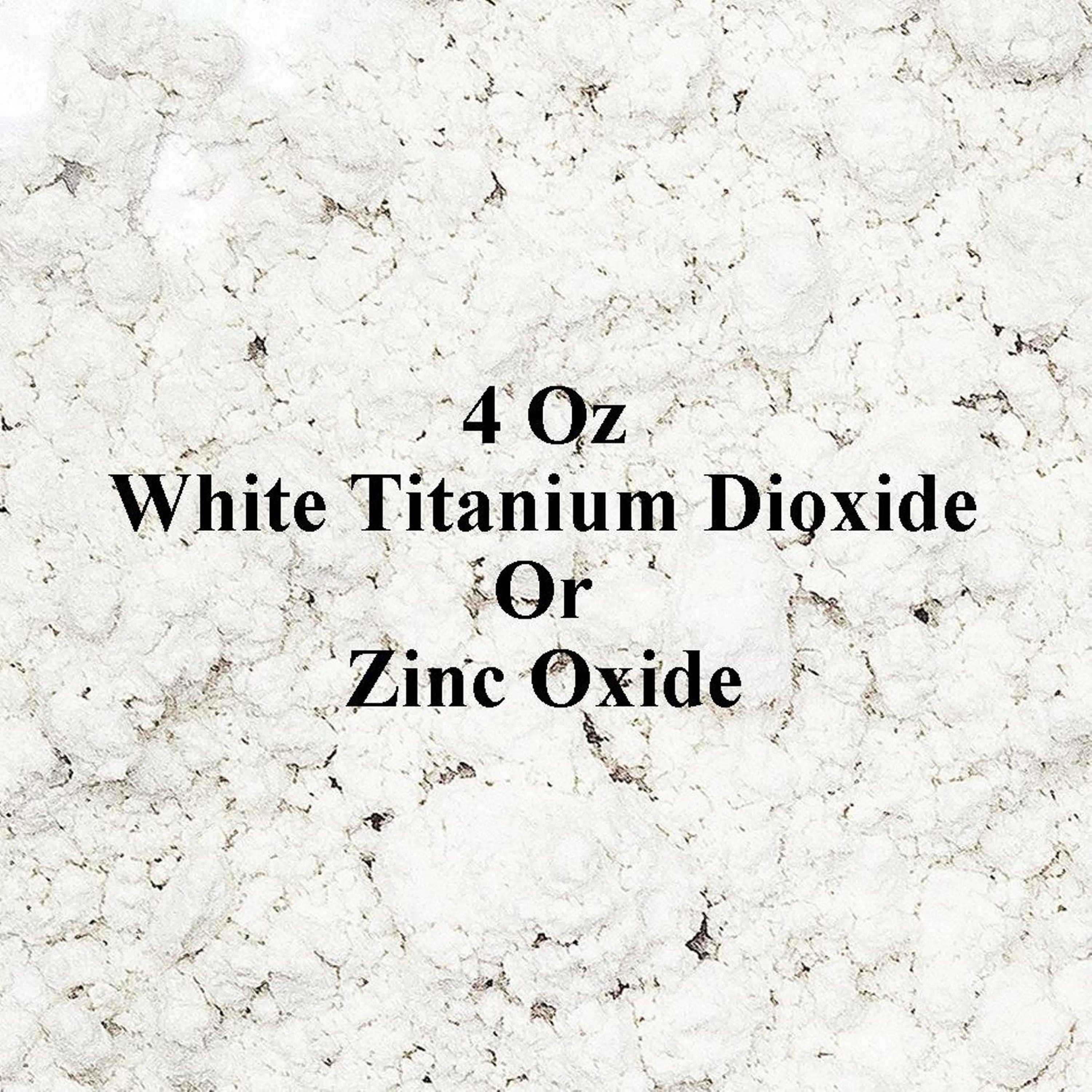 Zinc Oxide 4 Oz White Titanium Dioxide, White Pigment Powder For Home…