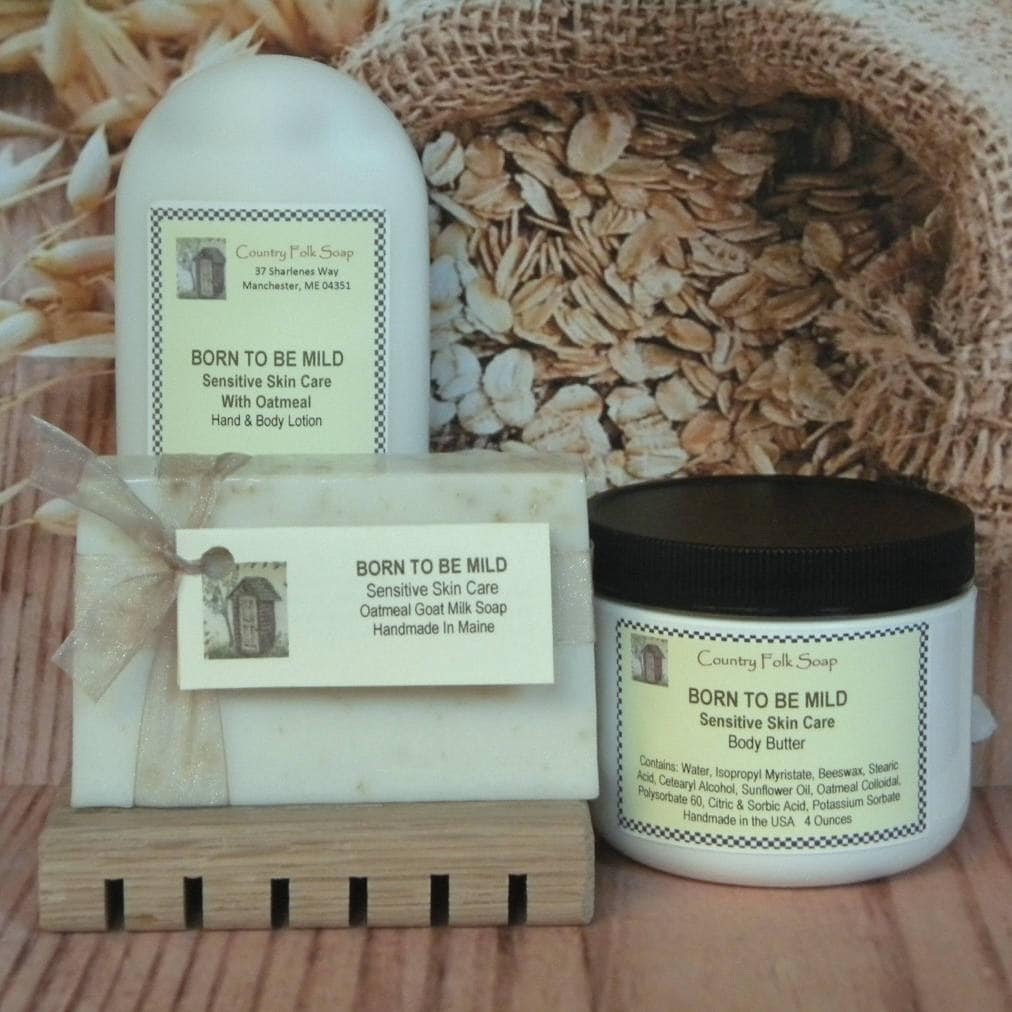 Oatmeal Lotion BORN to Be MILD Eczema Lotion Psoriasis Etsy