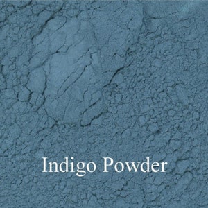 Blue Indigo Powder Natural Soap Colors, Colorant Supply, Vegetable Powder