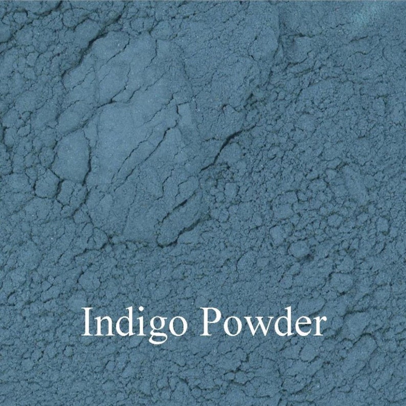 Blue Indigo Powder Natural Soap Colors, Colorant Supply, Vegetable Powder