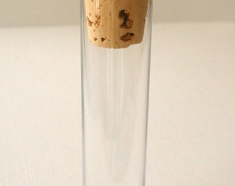 tubes clear corks printed sample single sweet imprints favors packaging storage custom