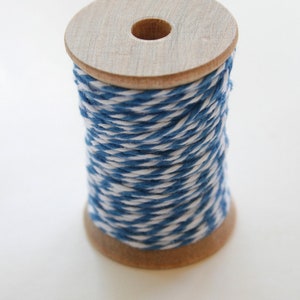 Airmail Striped Baker's Twine - 4-ply thin cotton twine – Sprinkled Wishes