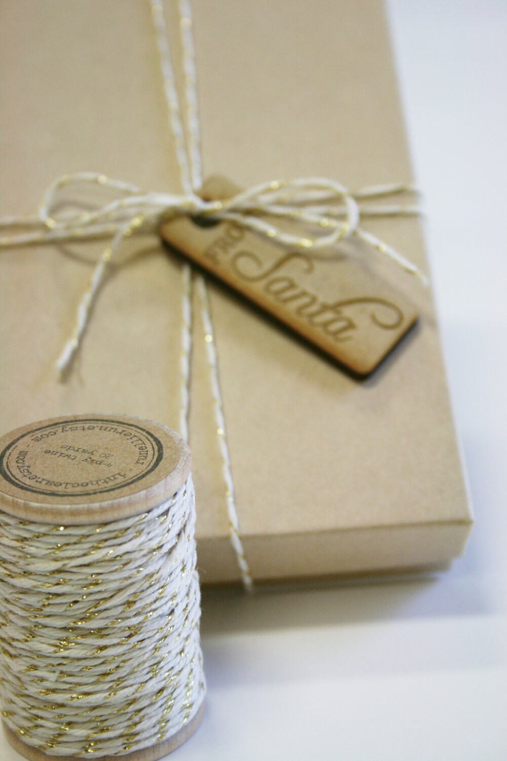 Metallic Twine Set 80 Yards Designer Twine in Gift Box Two Etsy