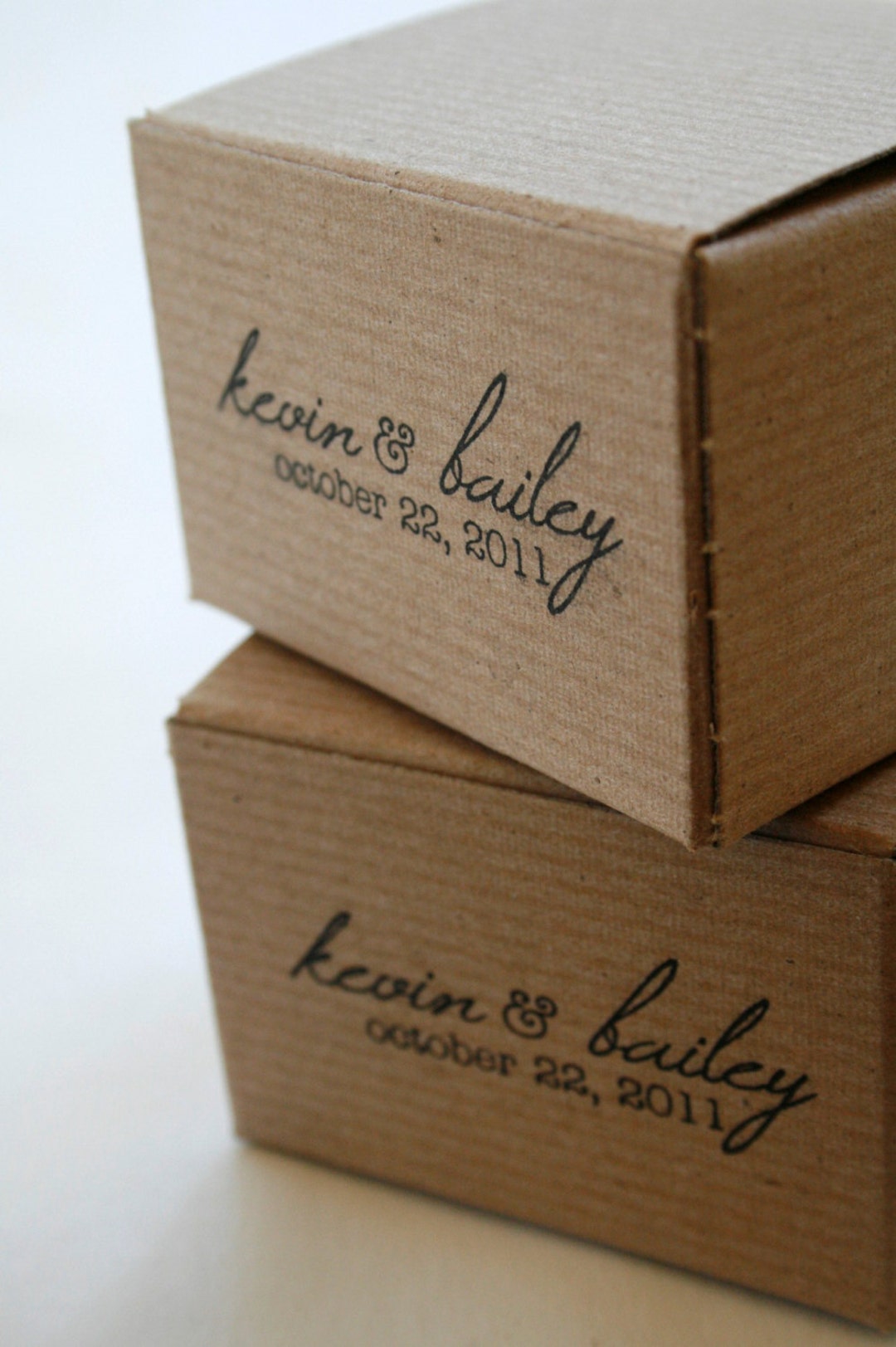 Brown Kraft Gift Boxes Set of 12 Perfect With Twine or Deco Tape