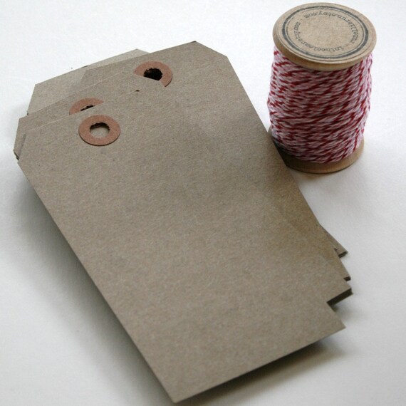 Kraft Paper Tags - Brown