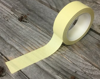 Washi Tape - 15mm - Solid Tan - Deco Paper Tape No. 34