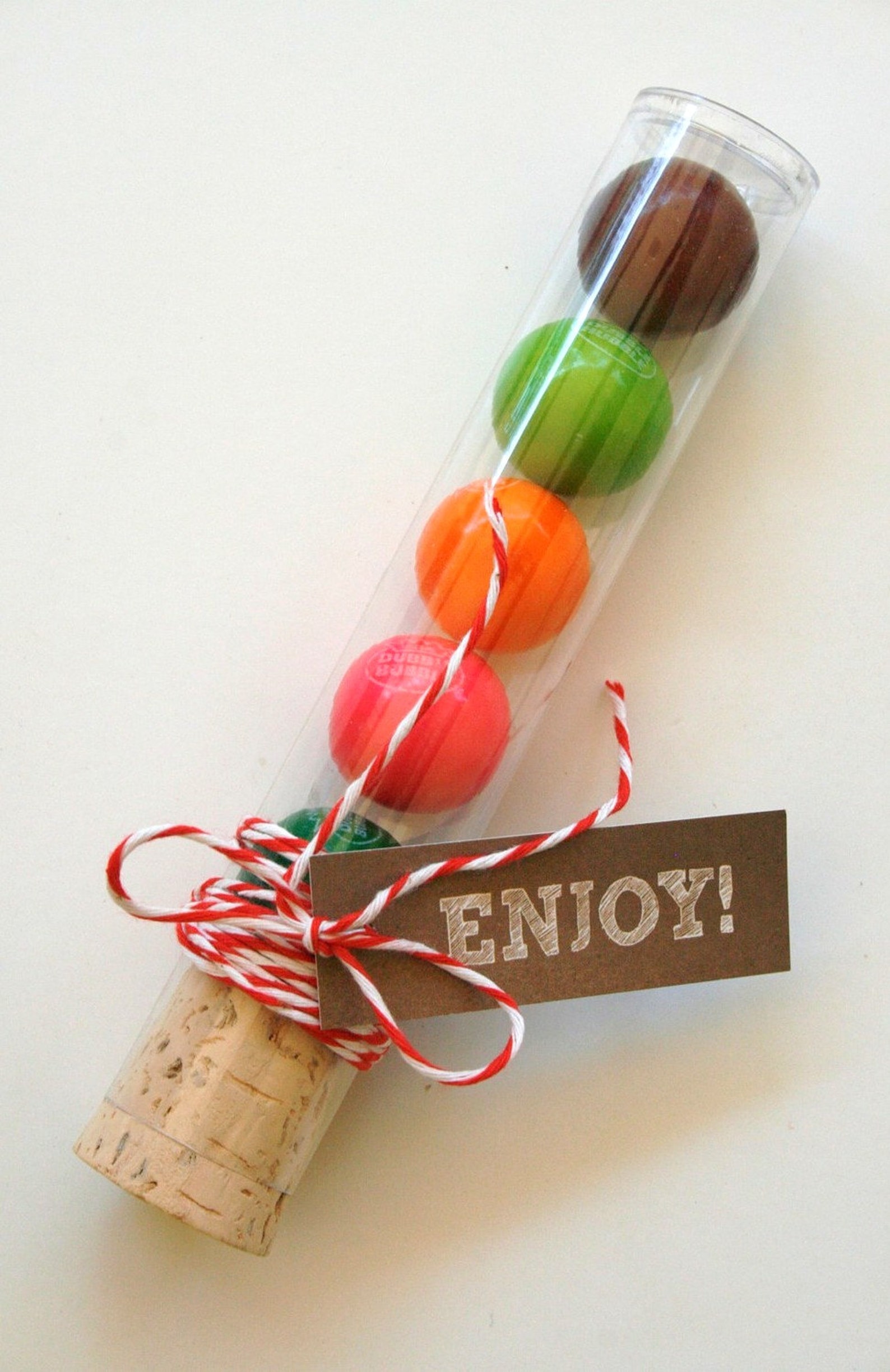 Clear FDA Plastic Gumball Tubes Bubble Gum Favor Tubes and Etsy