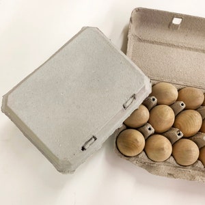 Set of 4 - Vintage Style Egg Carton - Pulp 3x4 Configuration - One Dozen Eggs or Baked Goods