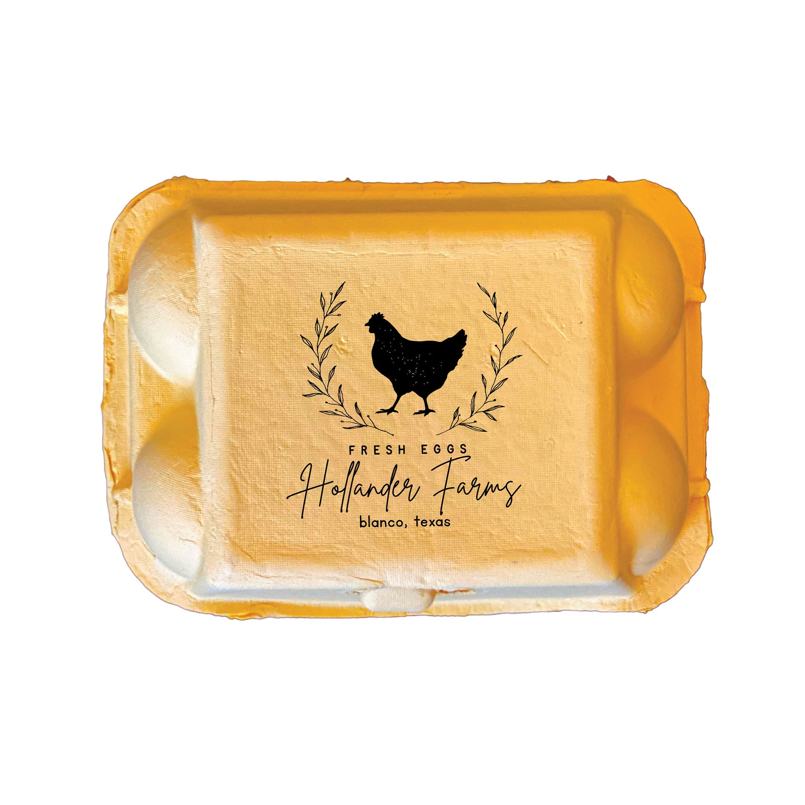 Custom Printed Egg Cartons Natural or Multi Color Heavy Etsy