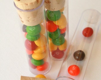 Beads Gum 12 Pack 1x7 Clear Plastic Mini Tubes for Candy Beads Gum 12 Pack 1x7 Clear Plastic Mini Tubes for Candy