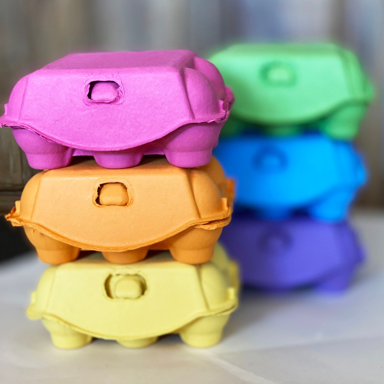 Custom Printed Egg Cartons Natural or Multi Color Heavy Etsy