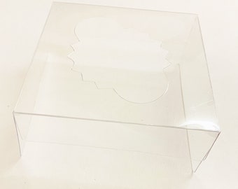 QTY 50 Ultra Clear Bags Inserts for Our 4 x 4 x 9 Inch Flat Bottom Bags - INSERTS ONLY