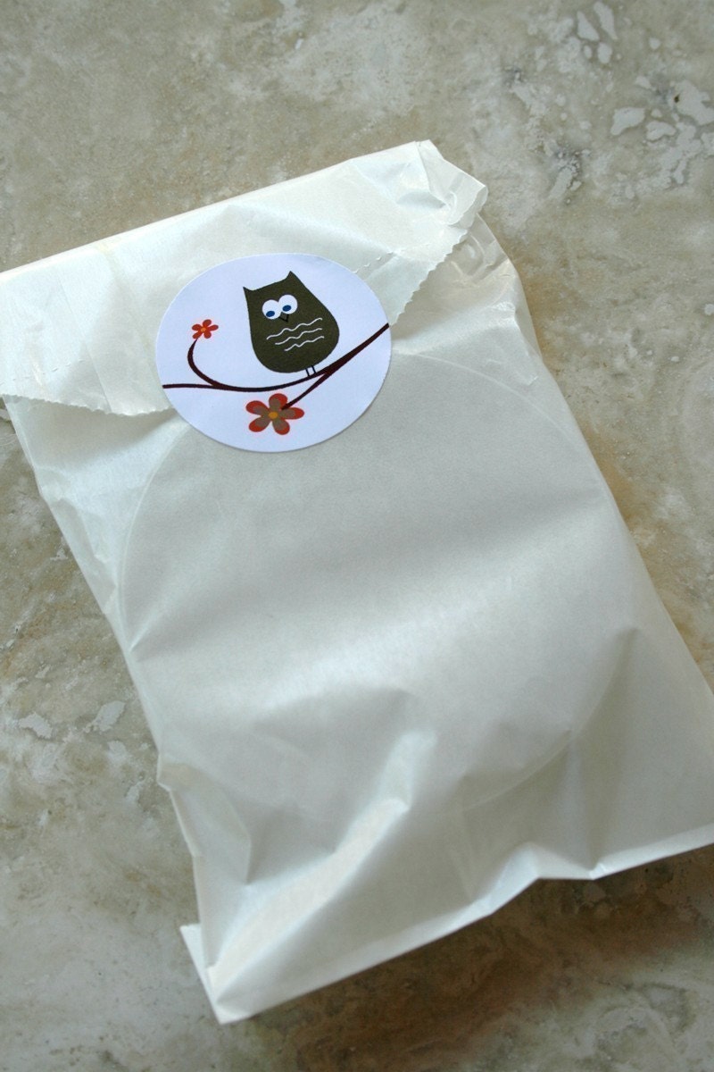 QTY 100 Small Flat Glassine Bags 2 3/4 inch x 4 1/4 inch - Favors, Tr…