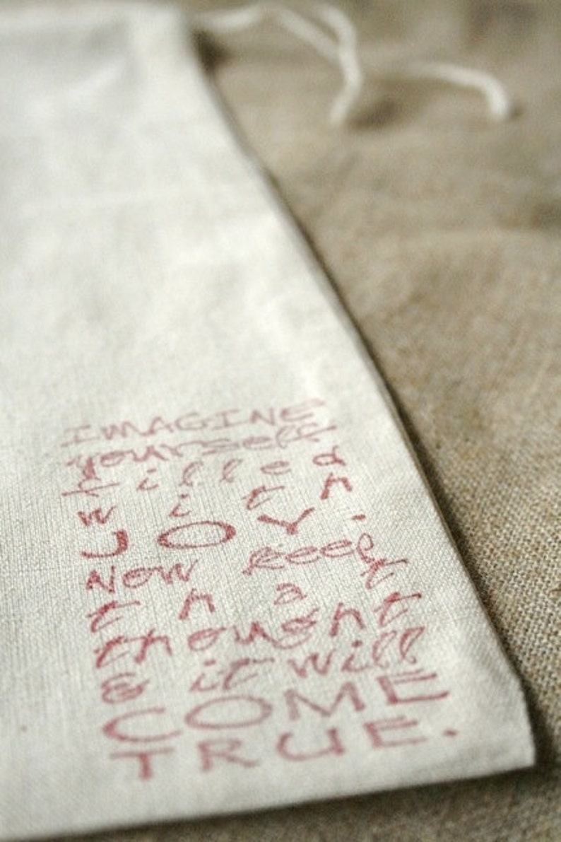 custom cloth drawstring bags