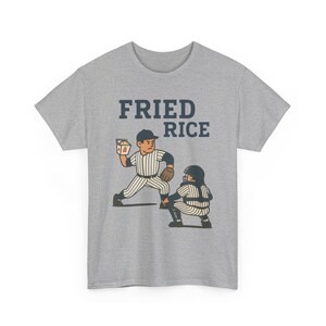 Fried Rice Funny New York Baseball Graphic Tee