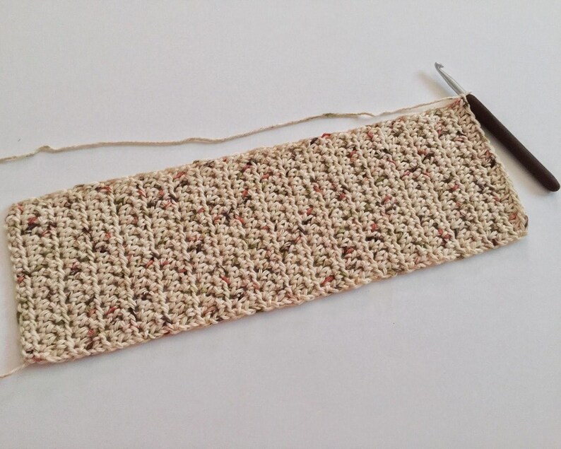Patrón de plumero de crochet: algodón ecológico - Compatible con cabezales de trapeador Swiffer imagen 6