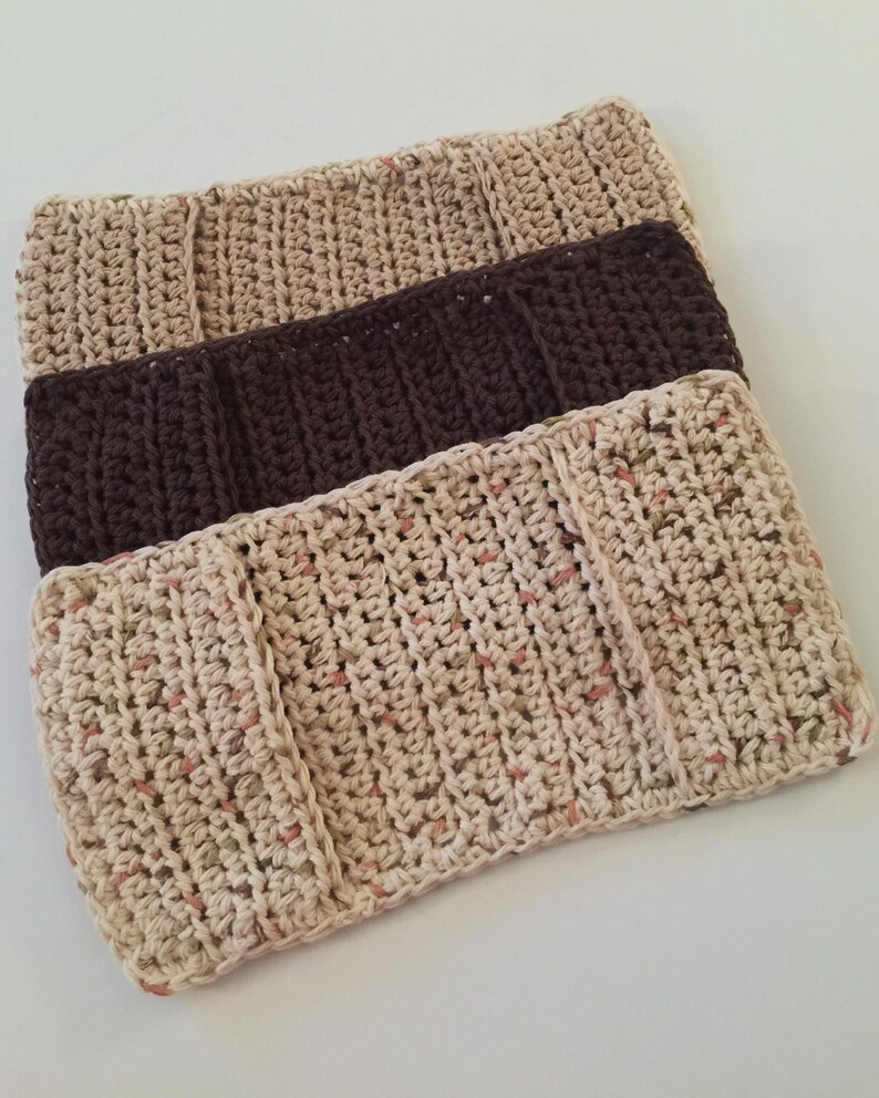 Patrón de plumero de crochet: algodón ecológico - Compatible con cabezales de trapeador Swiffer imagen 8