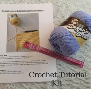 Crochet Starter Kit: Beginner Friendly Supplies (Yarn, Hook, Pattern) zdjęcie 4