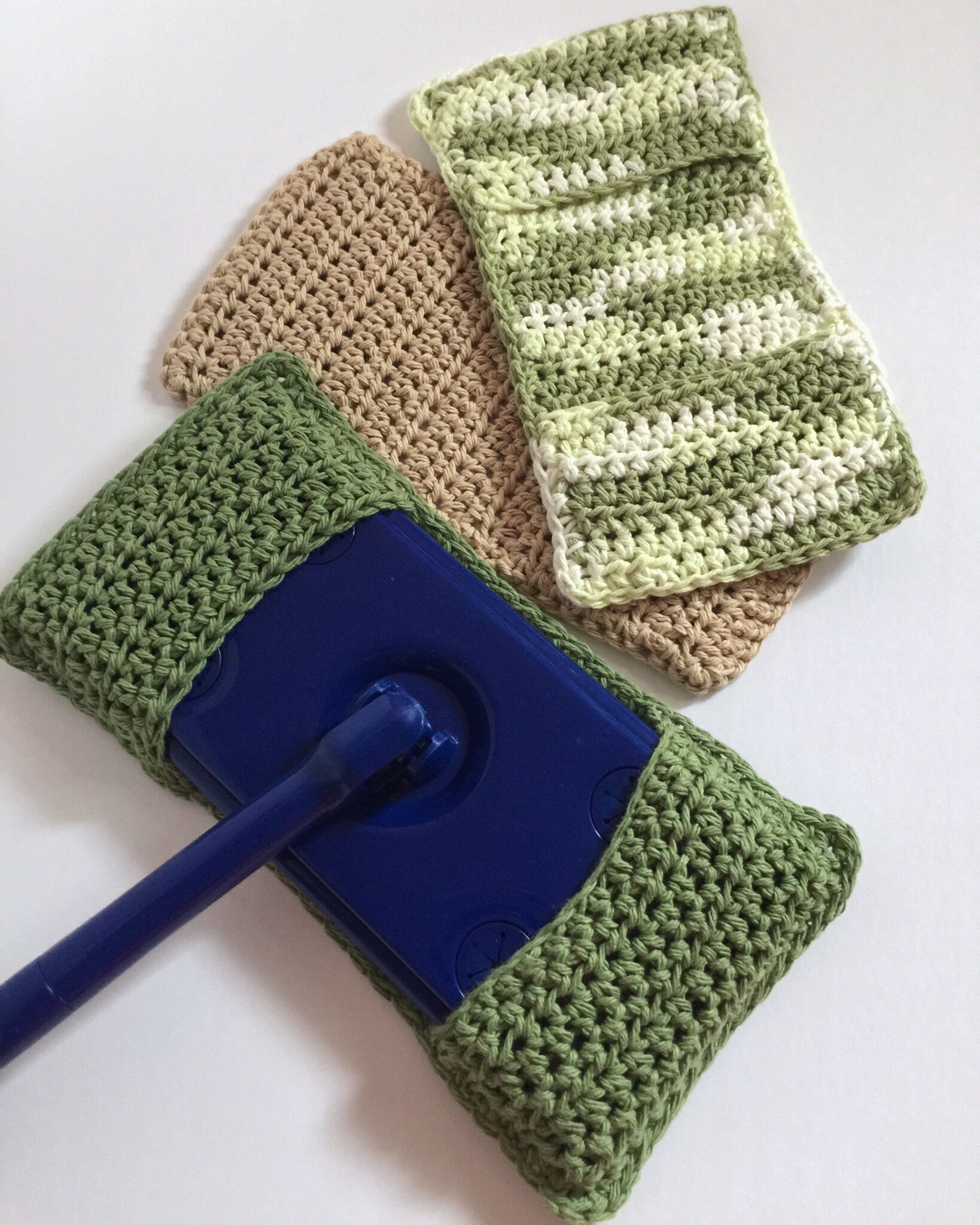 Swifter Cover.100%Cotton.Replacement mop pads.Dust pads.Crochet mop.Sweeper pads Swifter Cover.100%Cotton.Replacement mop pads.Dust pads.Crochet mop.Sweeper pads