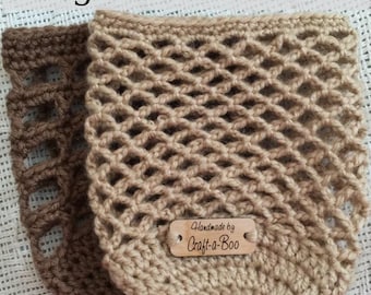 Fall Crochet Candle Cozy Pattern - Adjustable, Two Styles