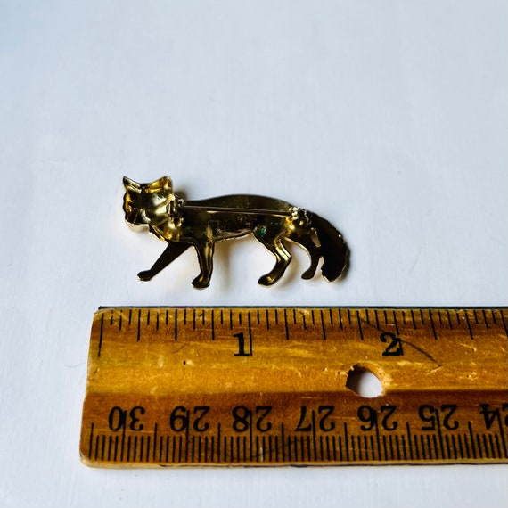 Vintage Fox Brooch - image 2