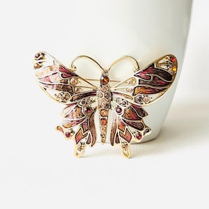 Vintage Butterfly Brooch by MONET