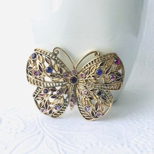 Vintage Butterfly Brooch
