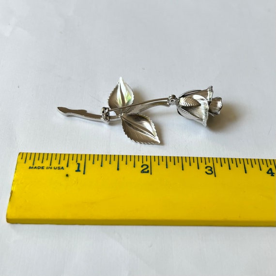 Vintage Rose Brooch - image 2