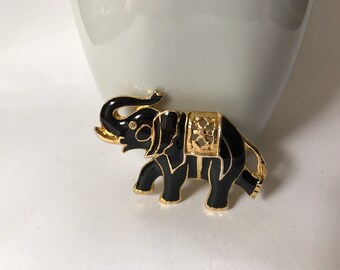 Vintage Elephant Brooch