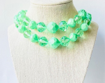 Vintage Green Necklace