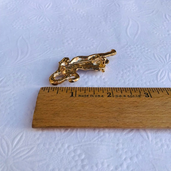 Vintage Cougar Brooch - image 2