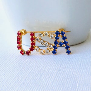 Vintage USA Patriotic Pin