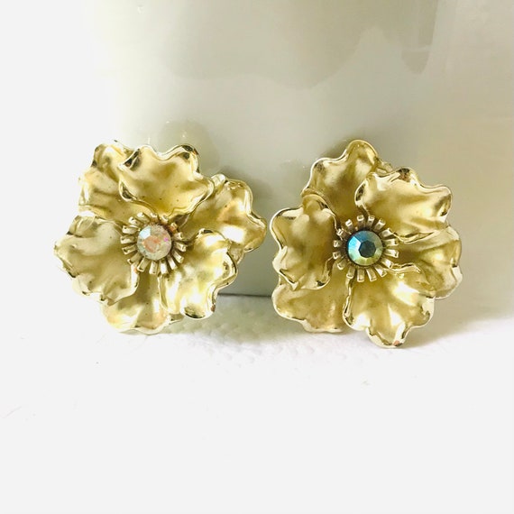 Vintage Coro Clip Earrings - image 1