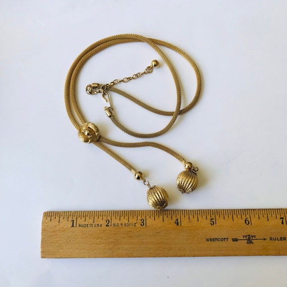 Vintage CORO Bolo Style Necklace - image 2