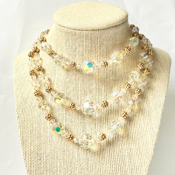 Vintage Crystal Necklace by Laguna - image 1