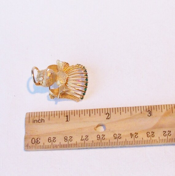 Vintage Christmas Angel brooch, Vintage Christmas… - image 2