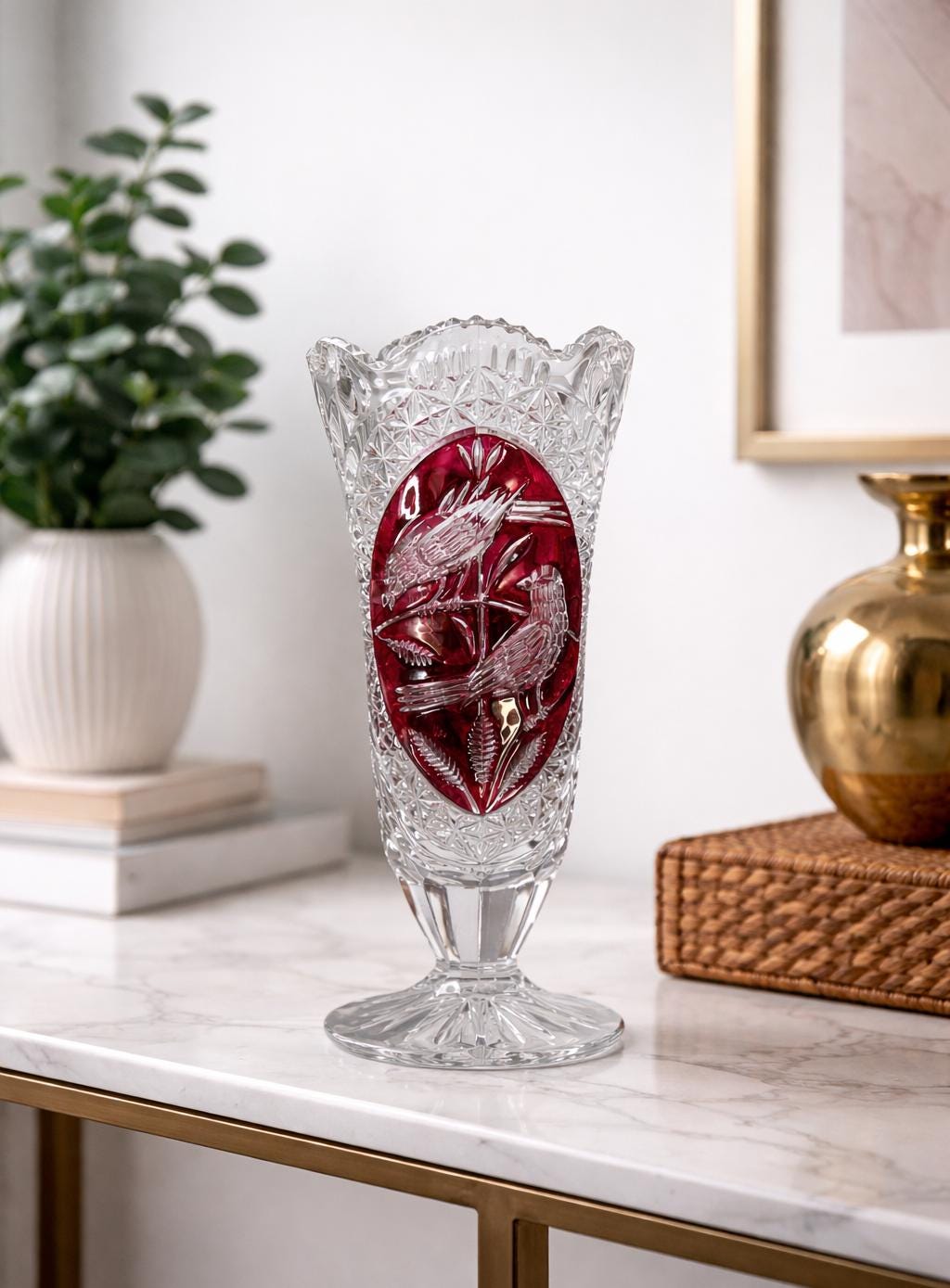 Hofbauer Red Bird - Etsy