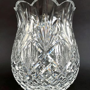 Large waterford crystal vase - Etsy 日本