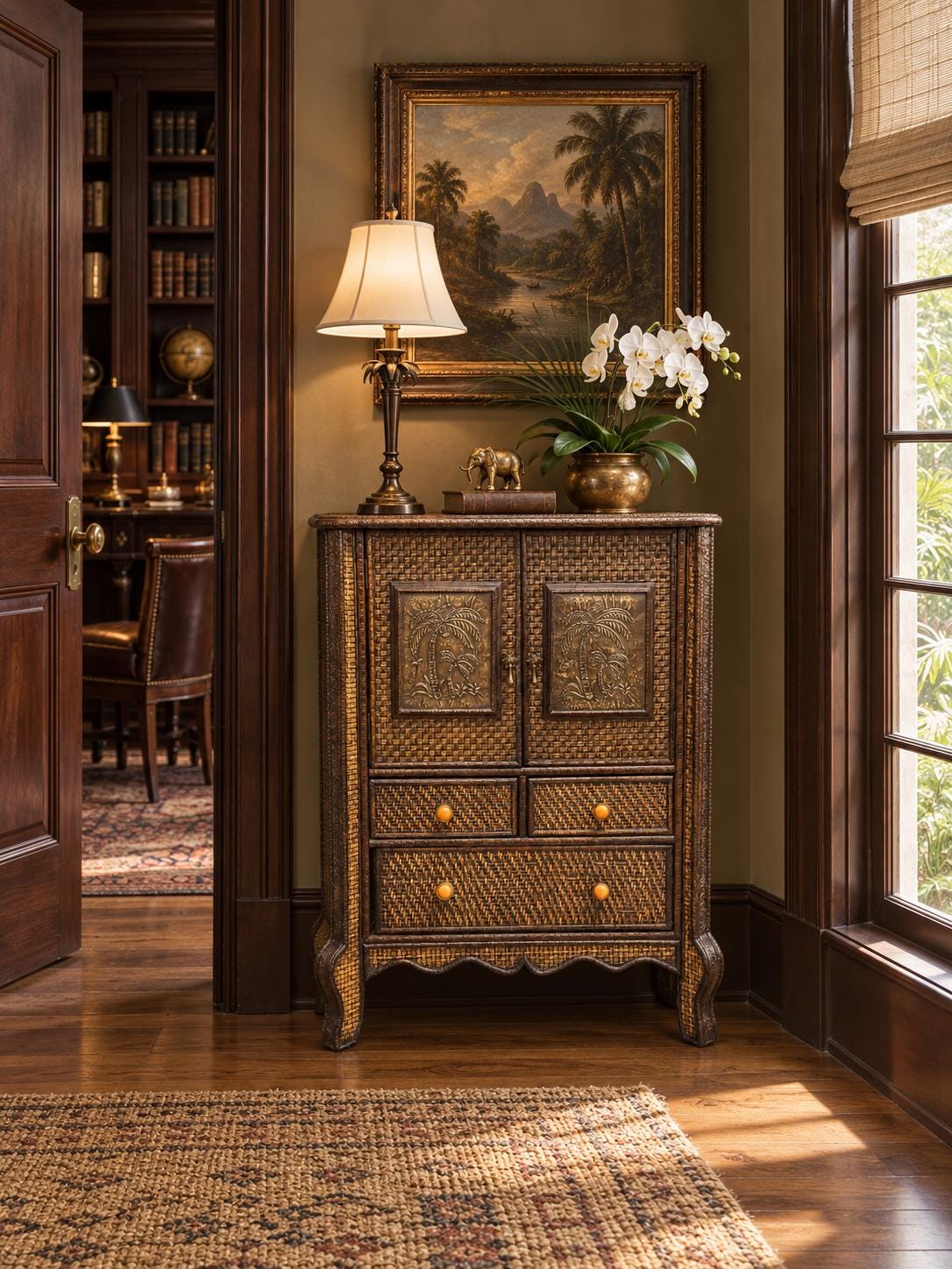 Maitland Smith Side Table - Etsy
