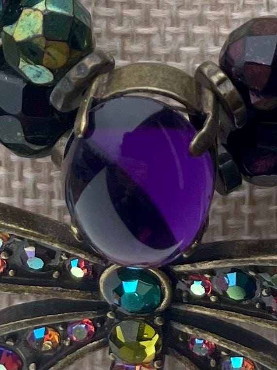 Chicos multicolor crystal bead dragonfly pendant … - image 5