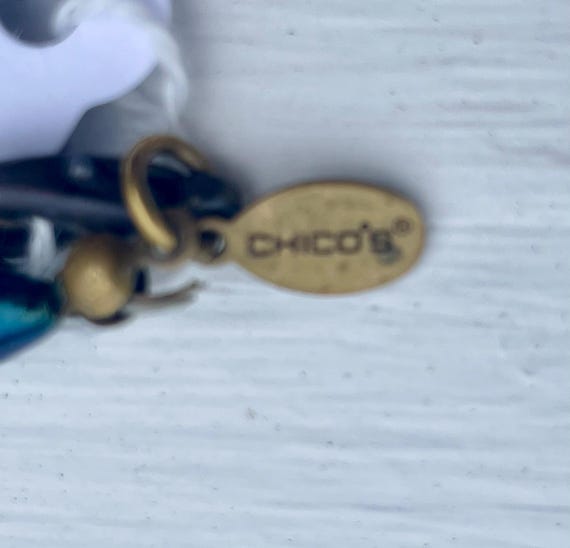 Chicos multicolor crystal bead dragonfly pendant … - image 10