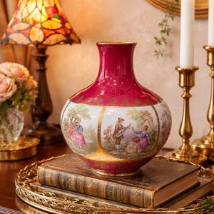 Royal Vienna Germany Vase - Etsy